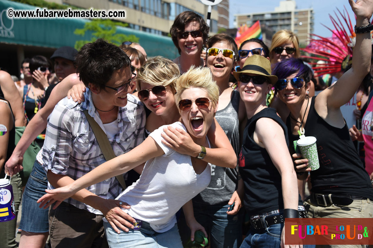 WorldPride 2014 Toronto Dyke March