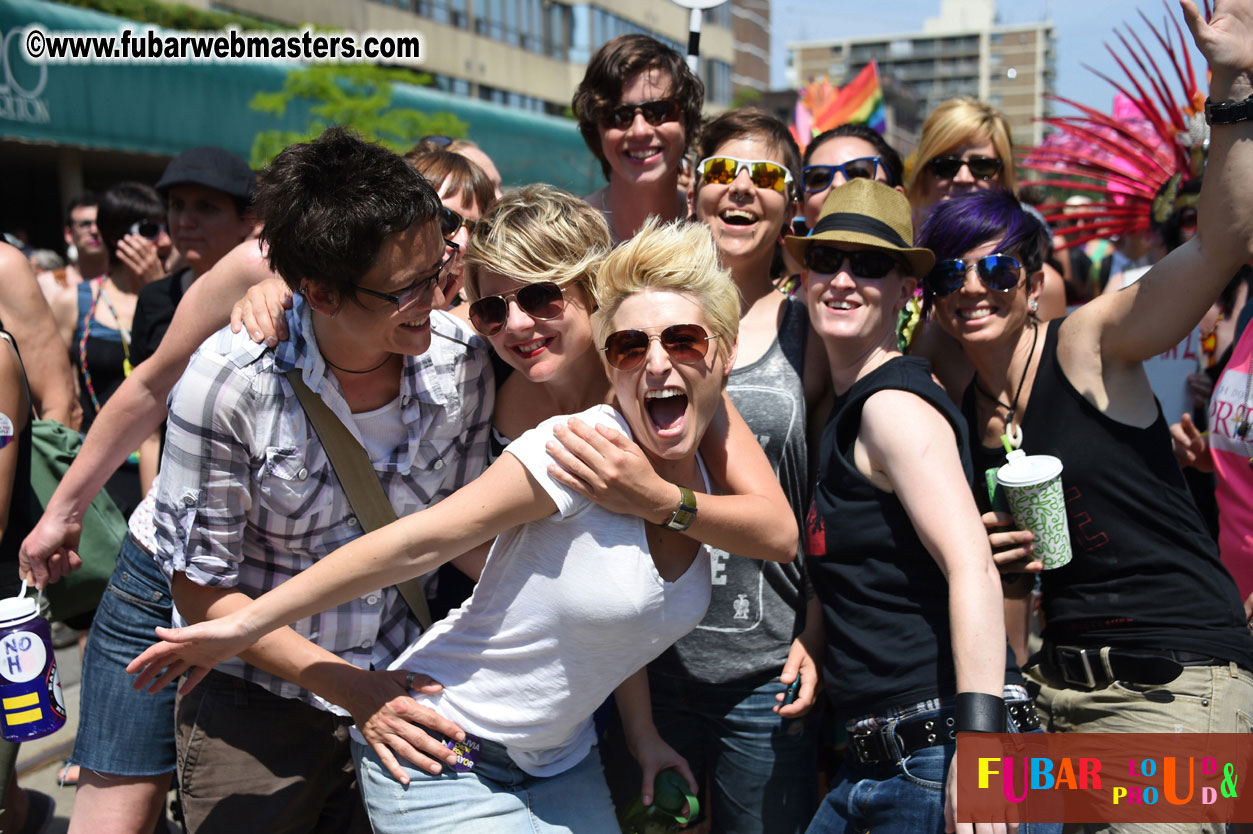 WorldPride 2014 Toronto Dyke March