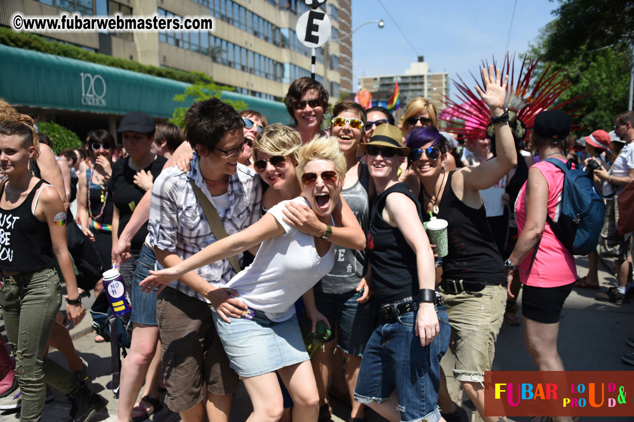 WorldPride 2014 Toronto Dyke March