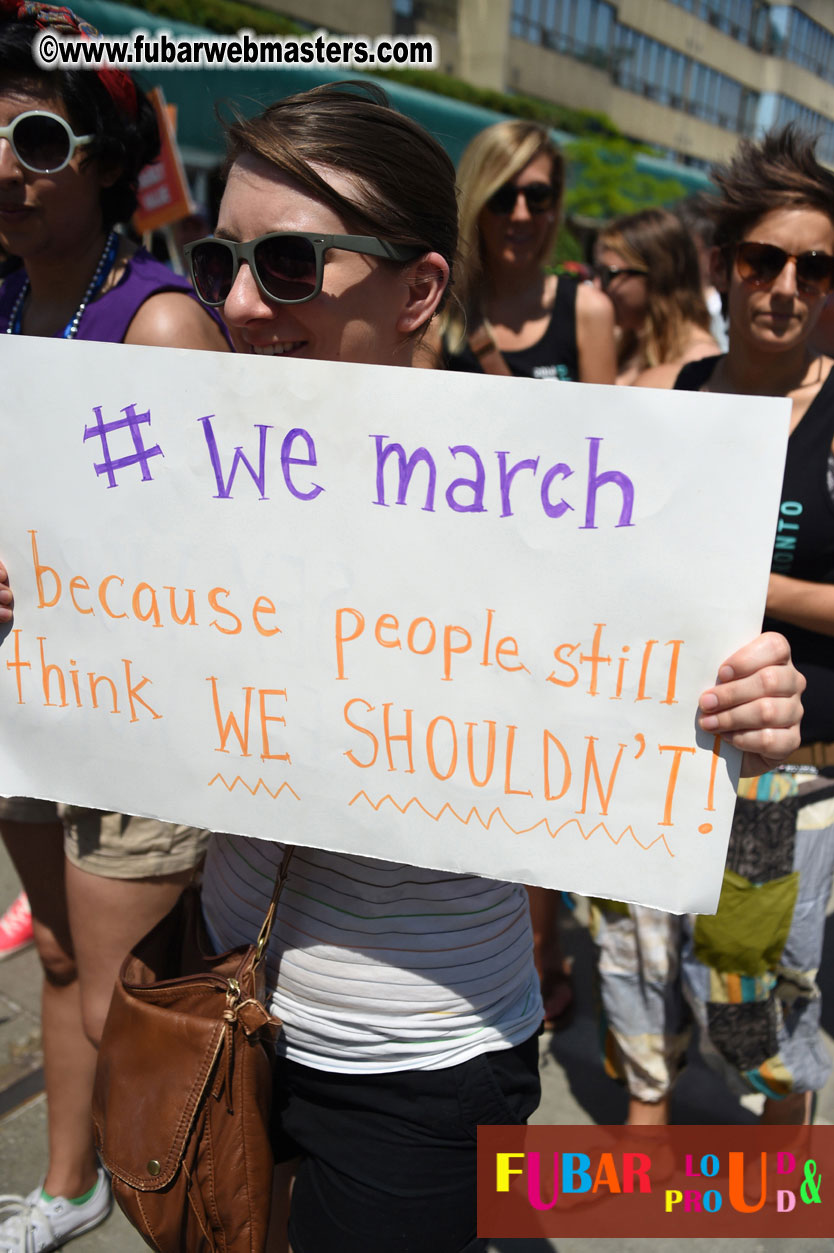 WorldPride 2014 Toronto Dyke March