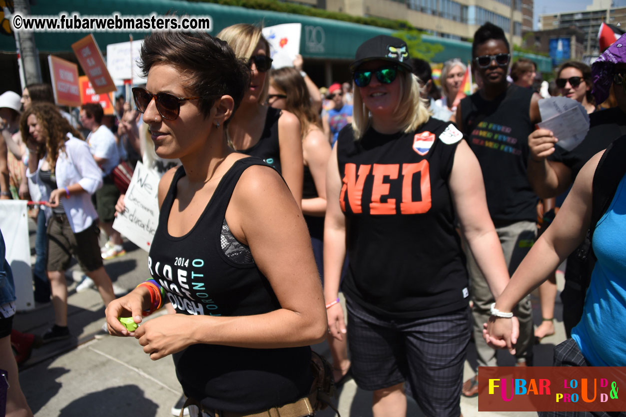 WorldPride 2014 Toronto Dyke March