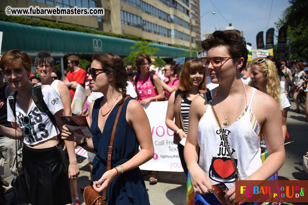 WorldPride 2014 Toronto Dyke March