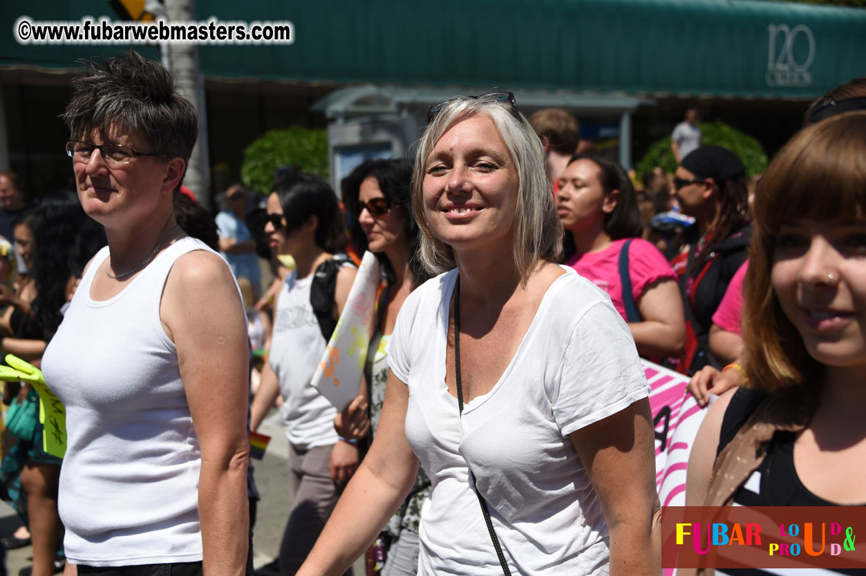 WorldPride 2014 Toronto Dyke March