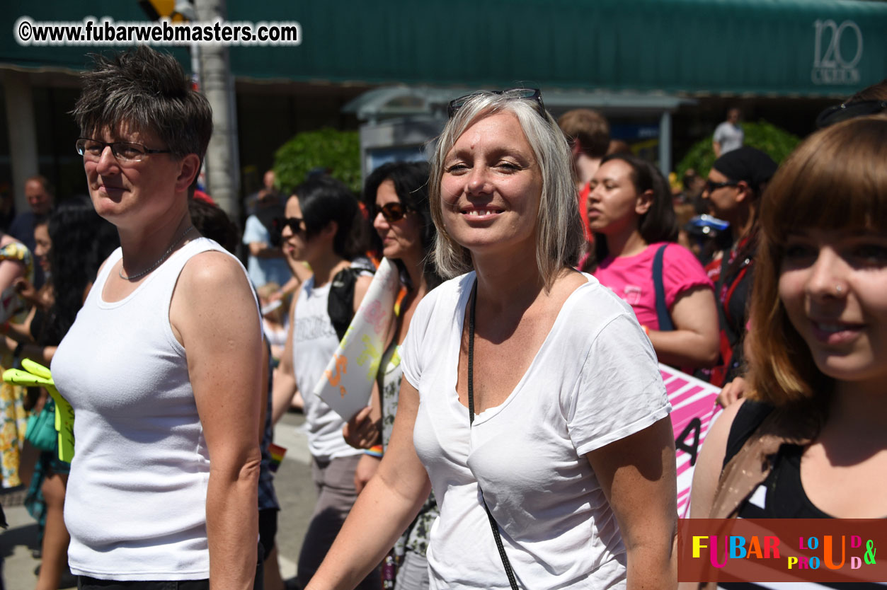 WorldPride 2014 Toronto Dyke March