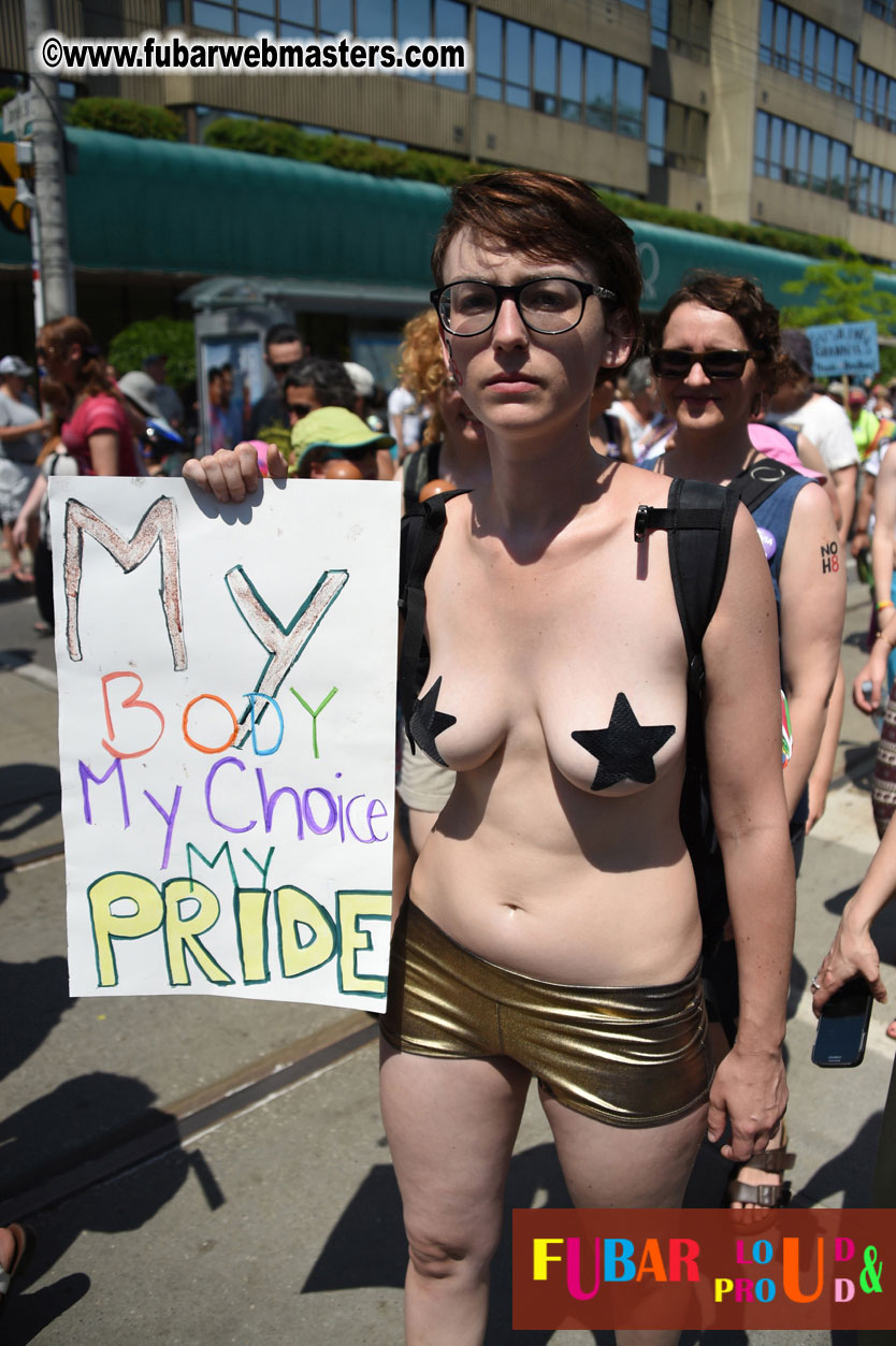 WorldPride 2014 Toronto Dyke March