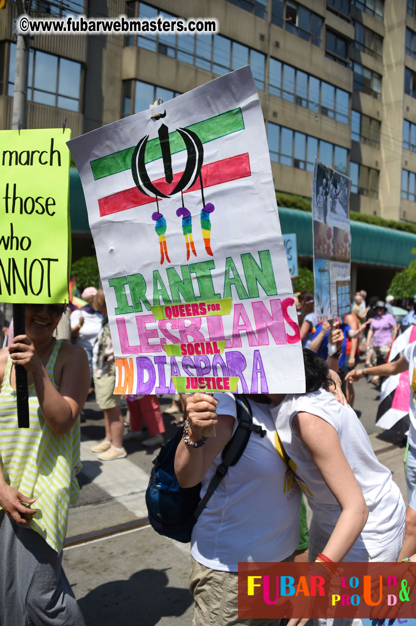 WorldPride 2014 Toronto Dyke March