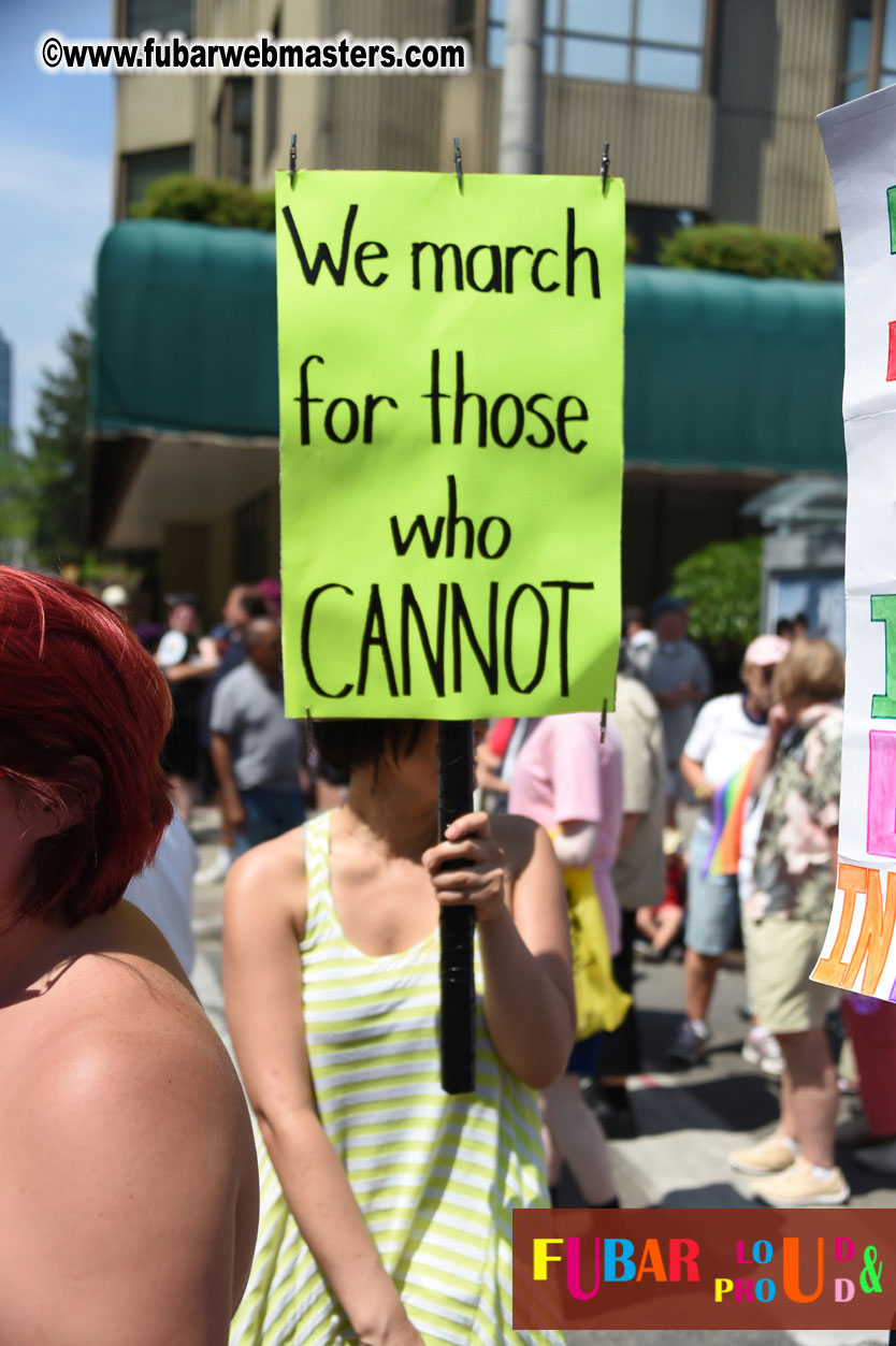 WorldPride 2014 Toronto Dyke March