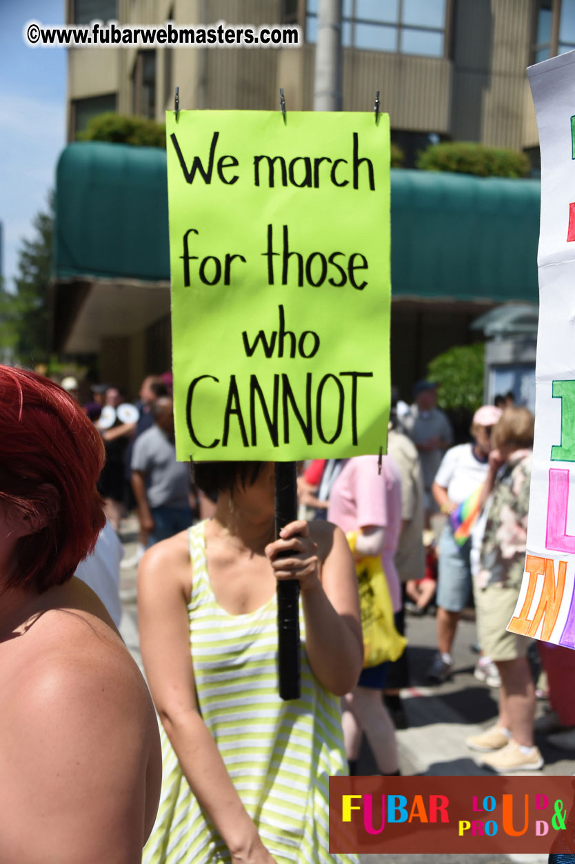 WorldPride 2014 Toronto Dyke March