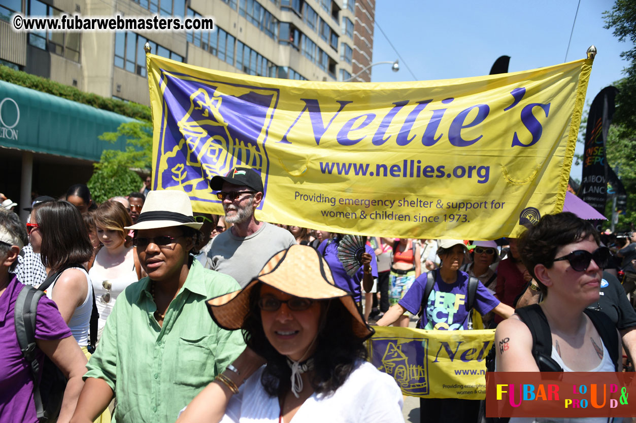 WorldPride 2014 Toronto Dyke March