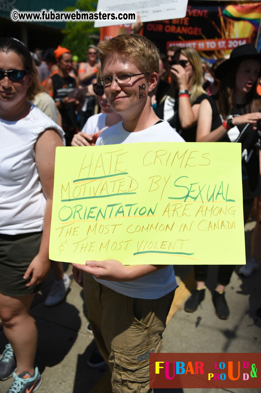 WorldPride 2014 Toronto Dyke March