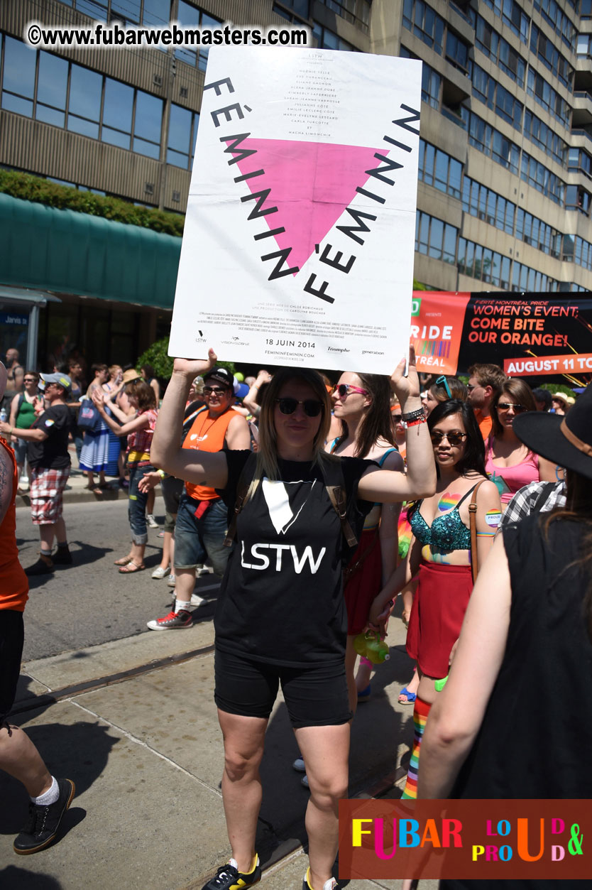 WorldPride 2014 Toronto Dyke March