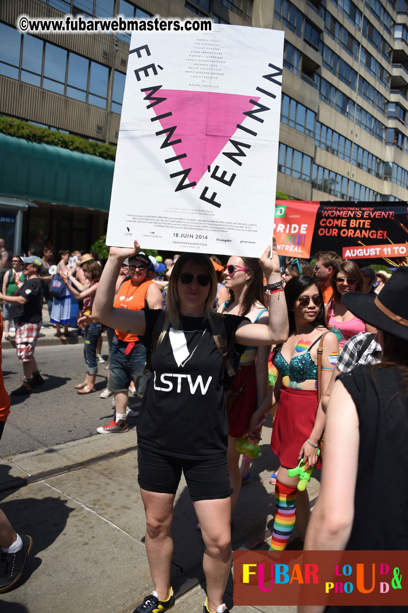 WorldPride 2014 Toronto Dyke March