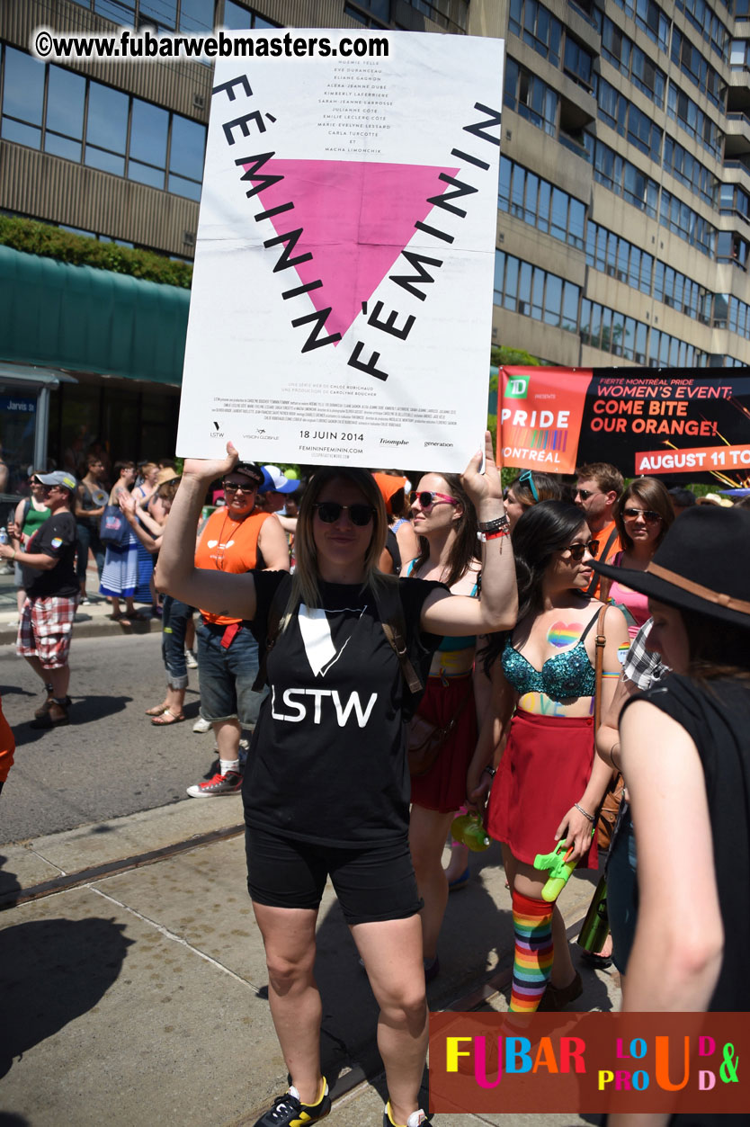 WorldPride 2014 Toronto Dyke March