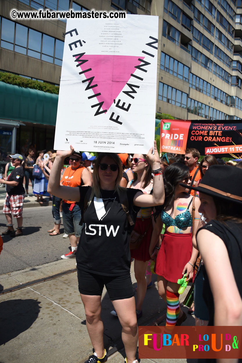 WorldPride 2014 Toronto Dyke March