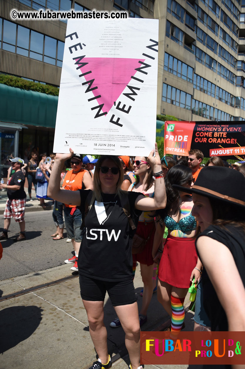 WorldPride 2014 Toronto Dyke March