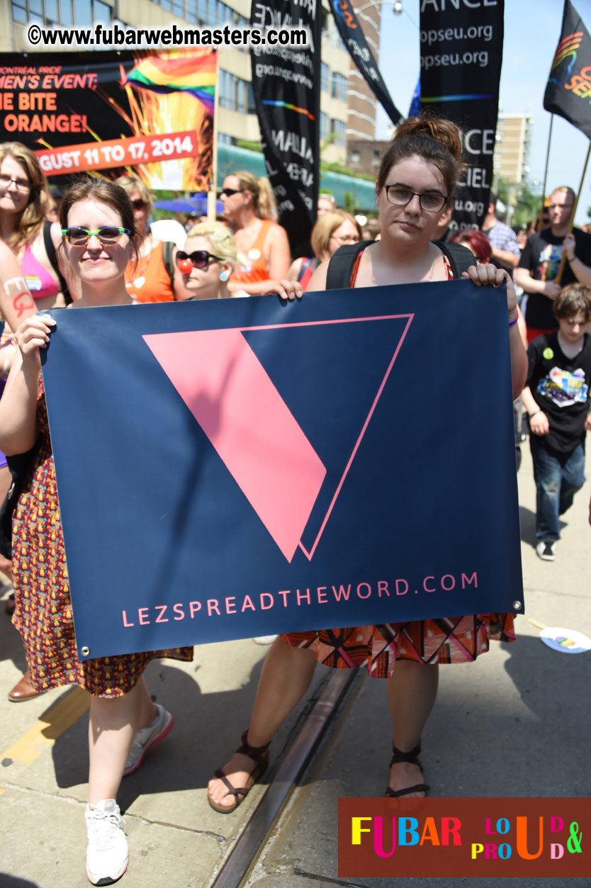 WorldPride 2014 Toronto Dyke March