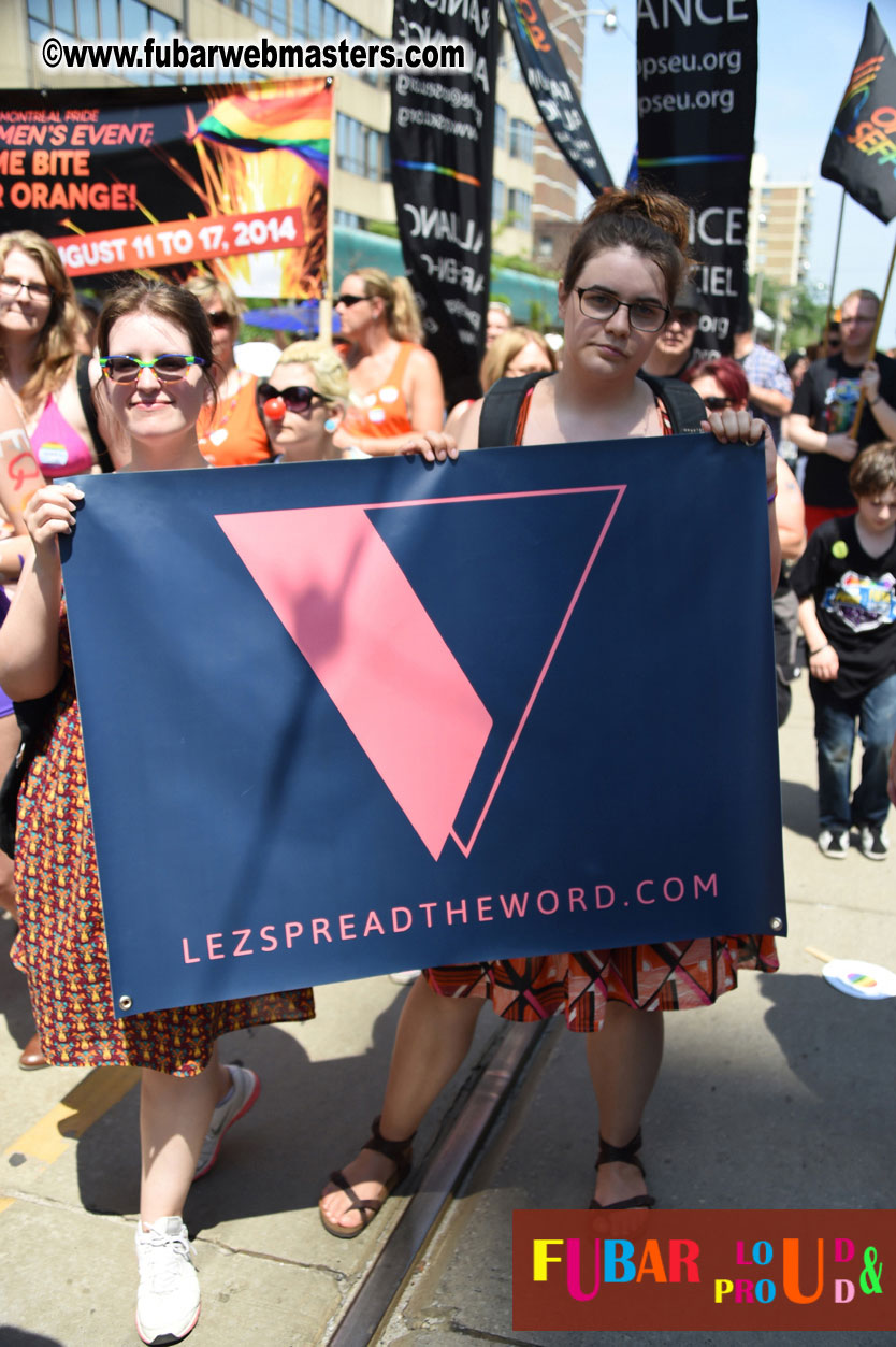 WorldPride 2014 Toronto Dyke March