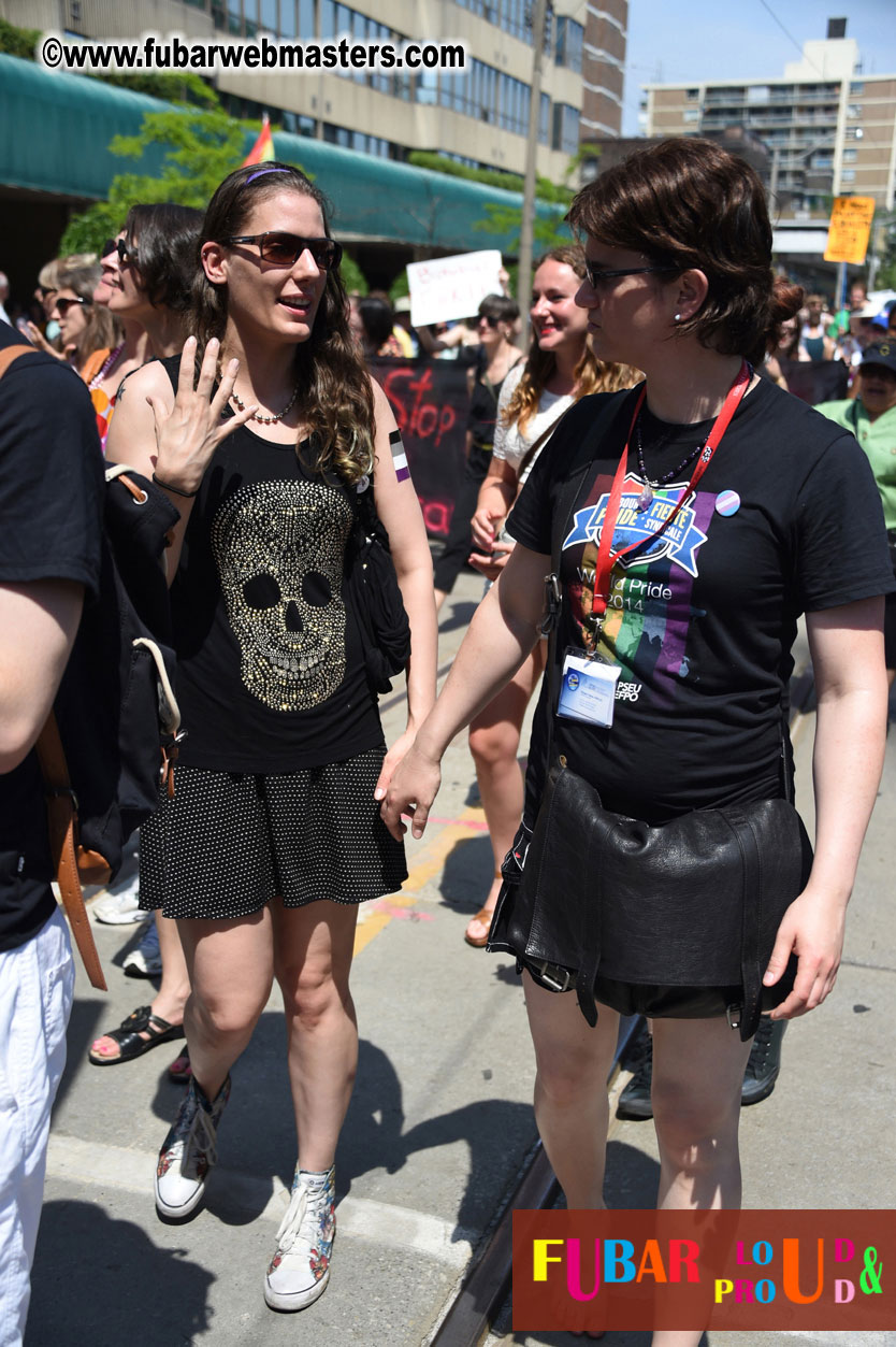 WorldPride 2014 Toronto Dyke March