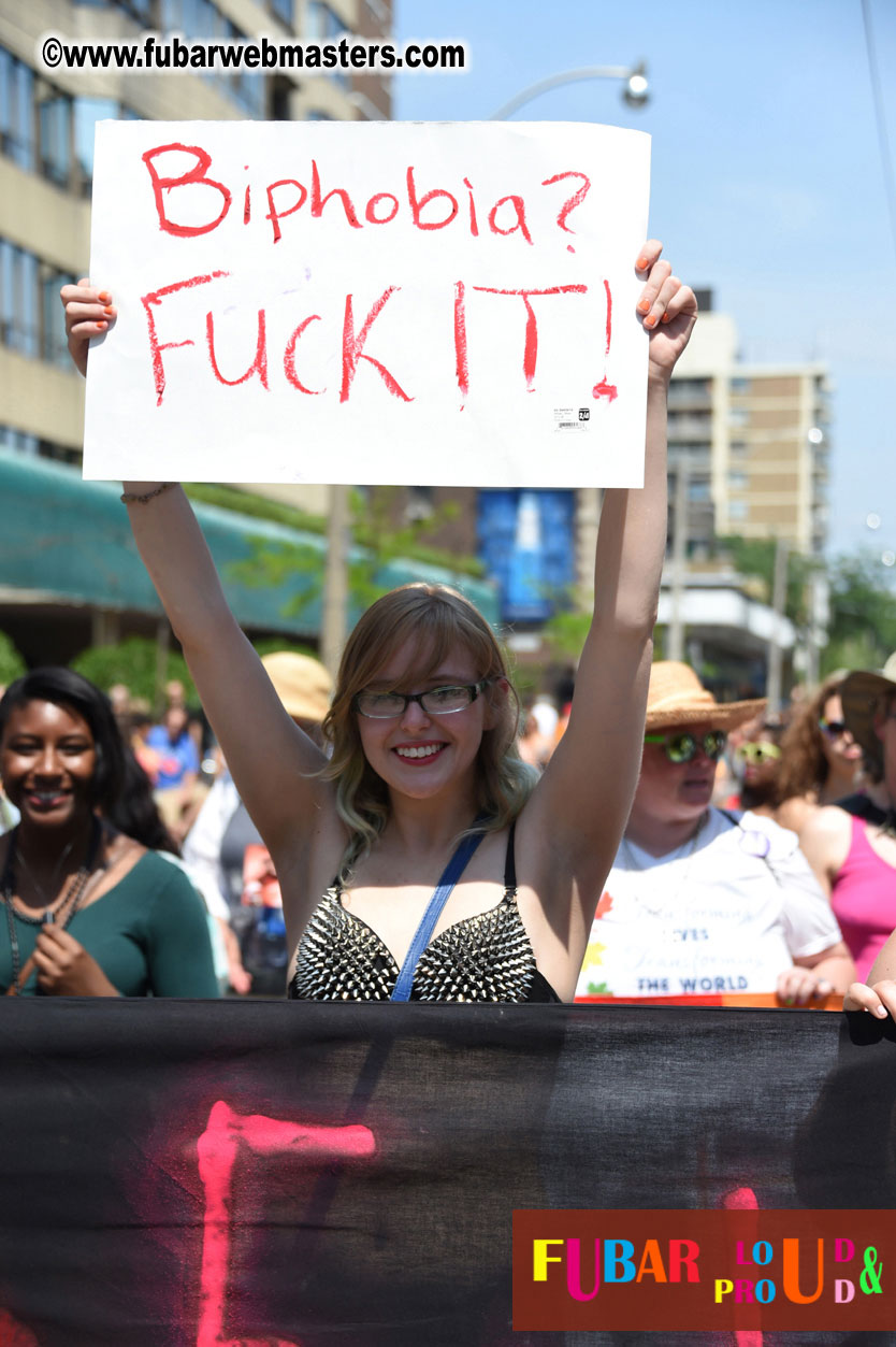 WorldPride 2014 Toronto Dyke March