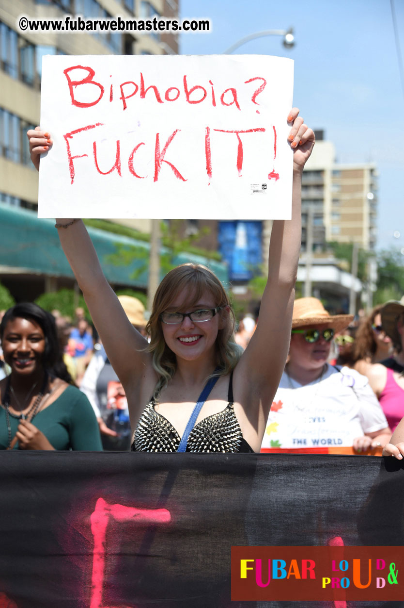 WorldPride 2014 Toronto Dyke March