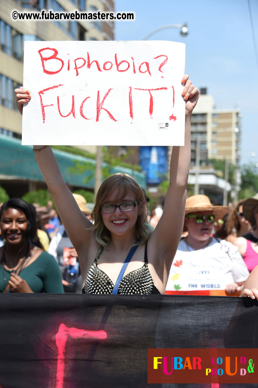 WorldPride 2014 Toronto Dyke March