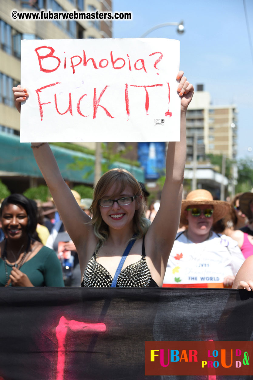 WorldPride 2014 Toronto Dyke March