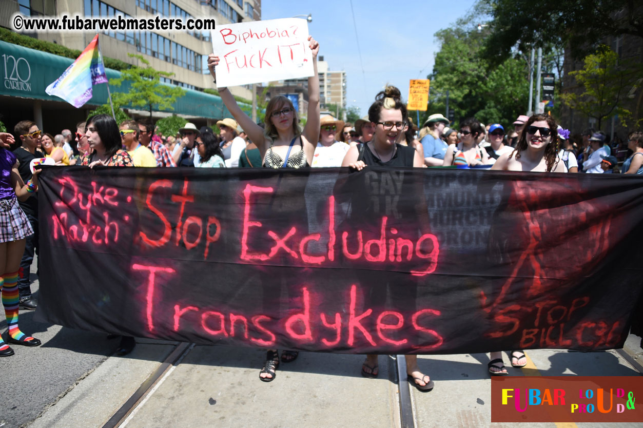 WorldPride 2014 Toronto Dyke March