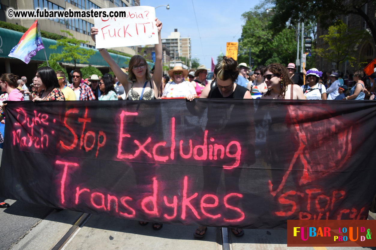 WorldPride 2014 Toronto Dyke March