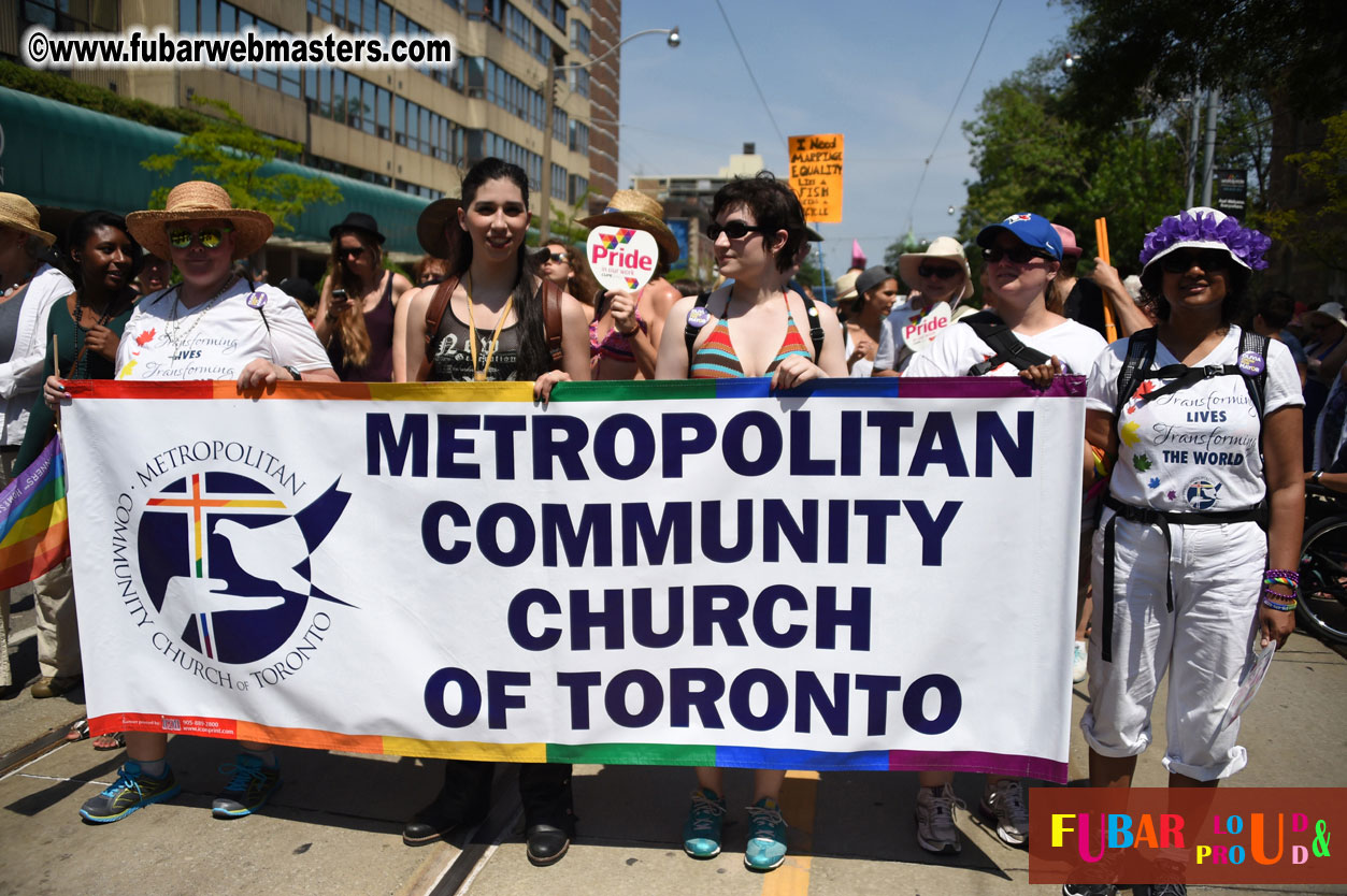 WorldPride 2014 Toronto Dyke March