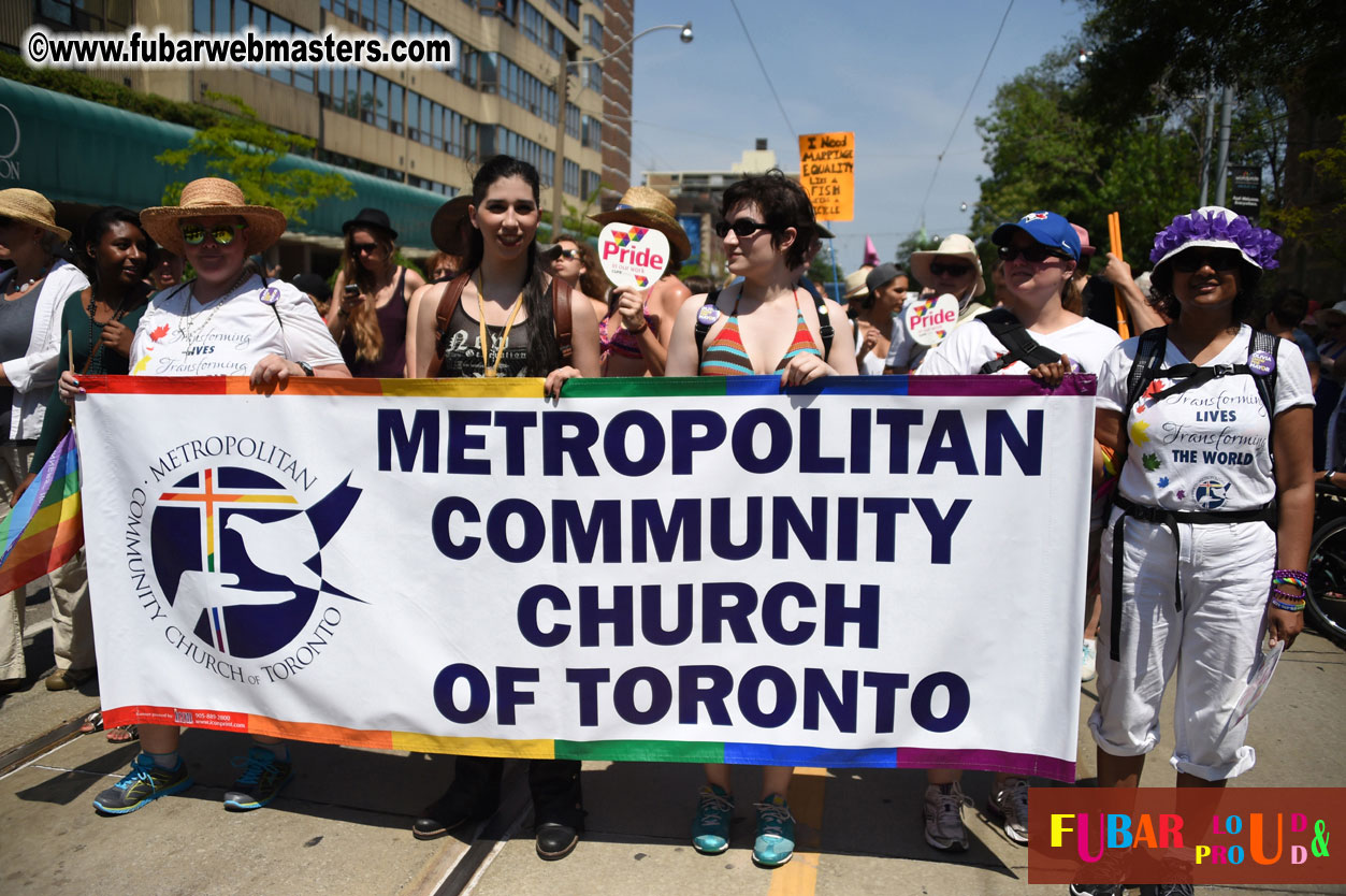 WorldPride 2014 Toronto Dyke March