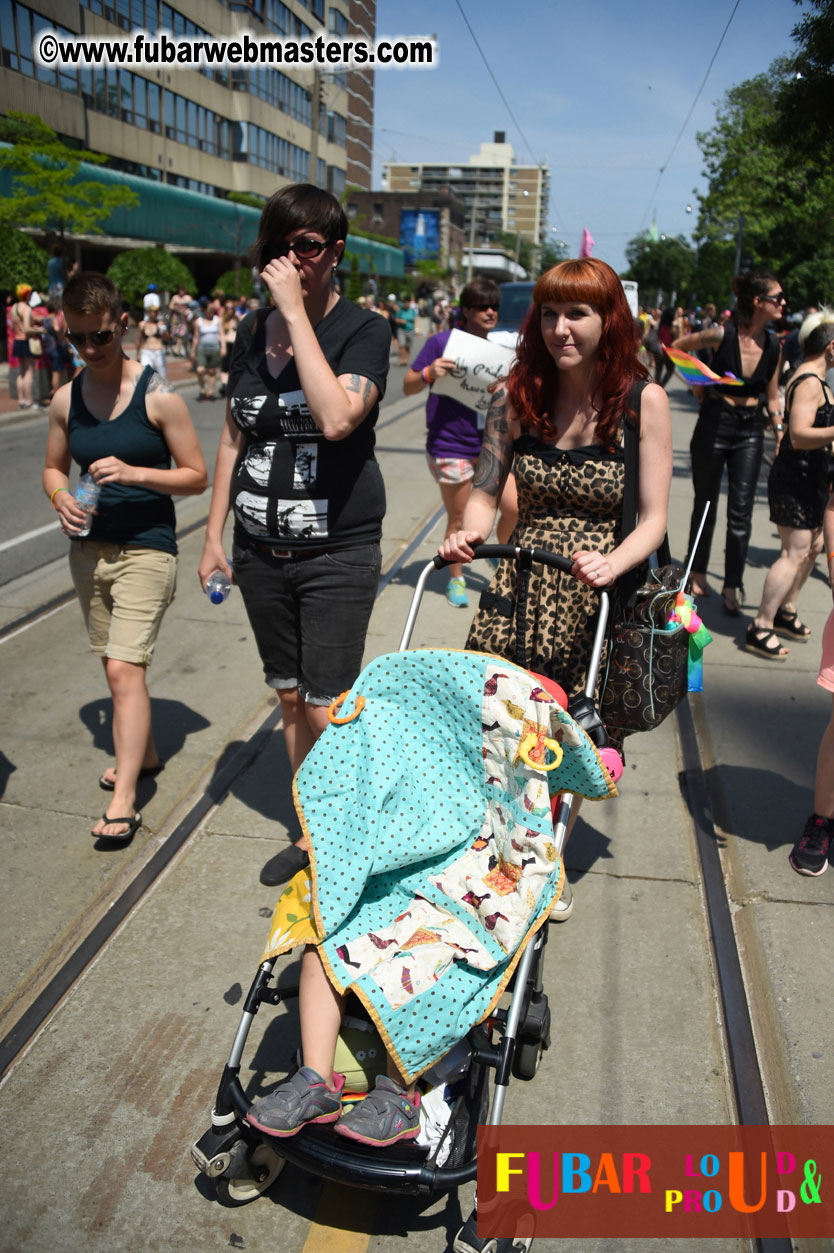 WorldPride 2014 Toronto Dyke March