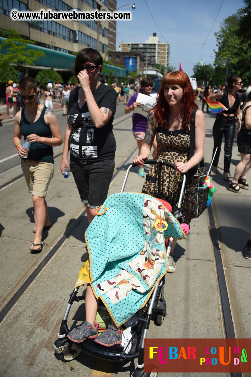 WorldPride 2014 Toronto Dyke March