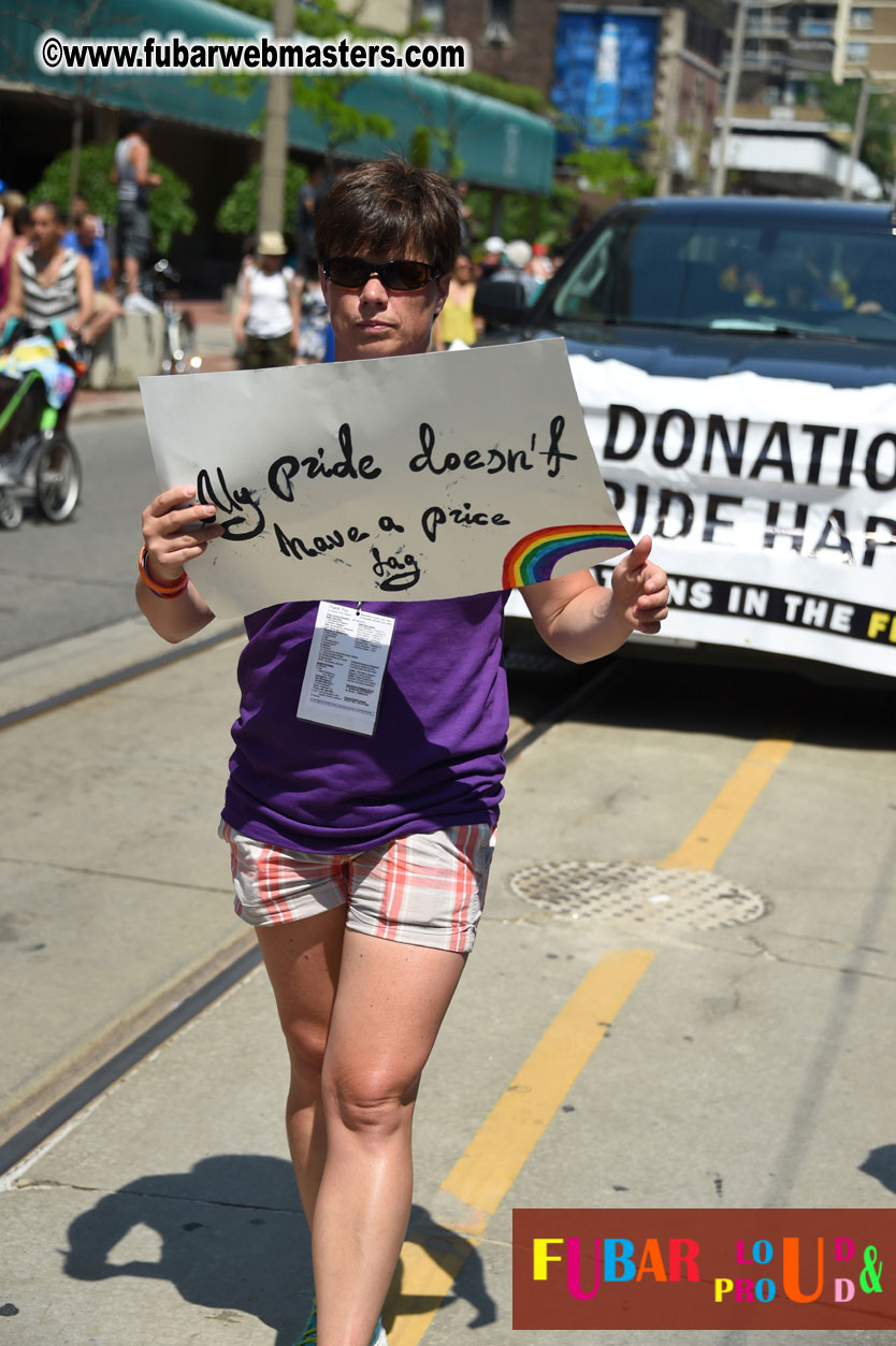 WorldPride 2014 Toronto Dyke March