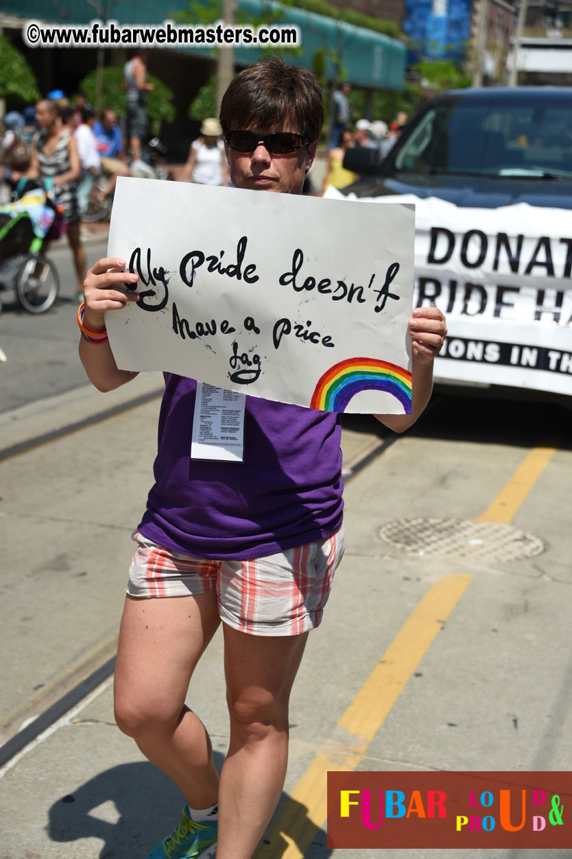 WorldPride 2014 Toronto Dyke March