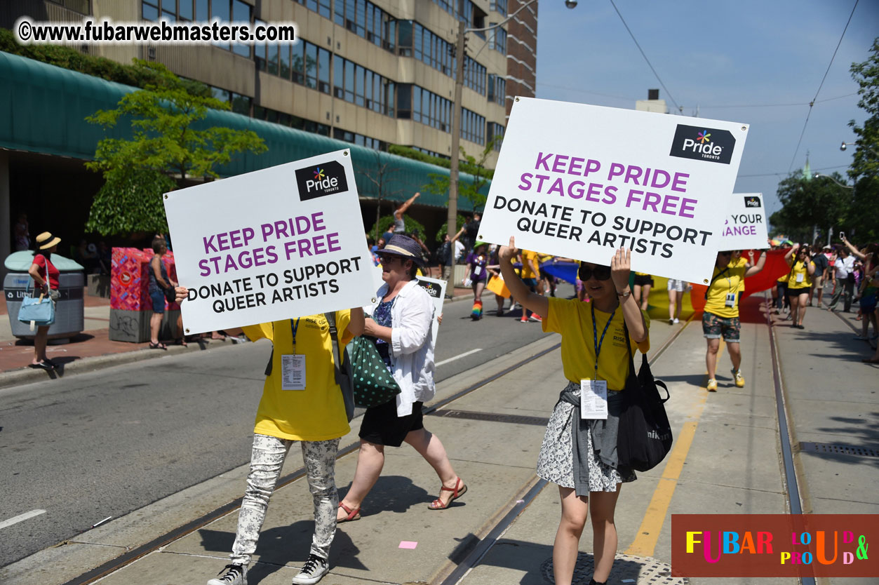 WorldPride 2014 Toronto Dyke March