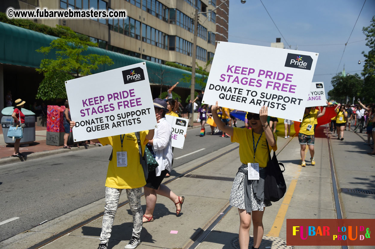 WorldPride 2014 Toronto Dyke March