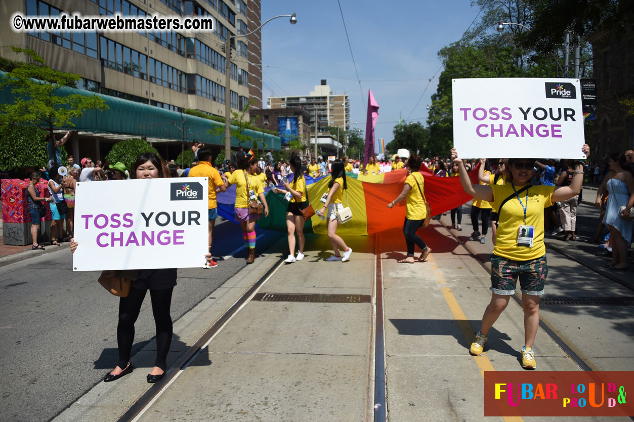 WorldPride 2014 Toronto Dyke March