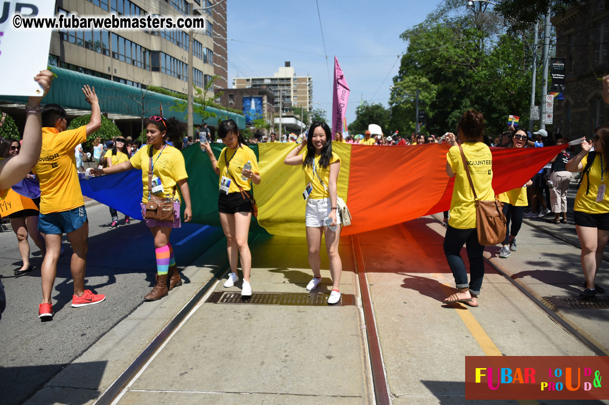 WorldPride 2014 Toronto Dyke March