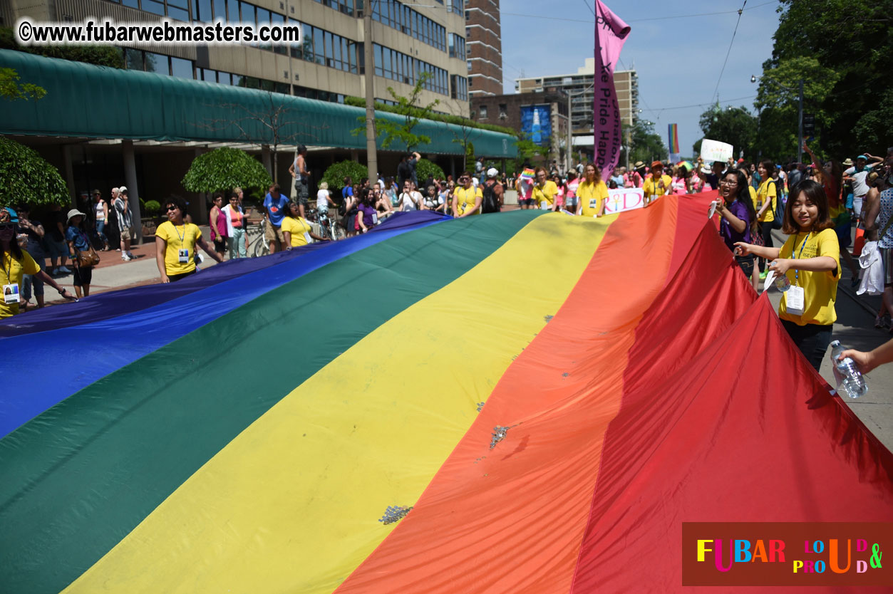 WorldPride 2014 Toronto Dyke March