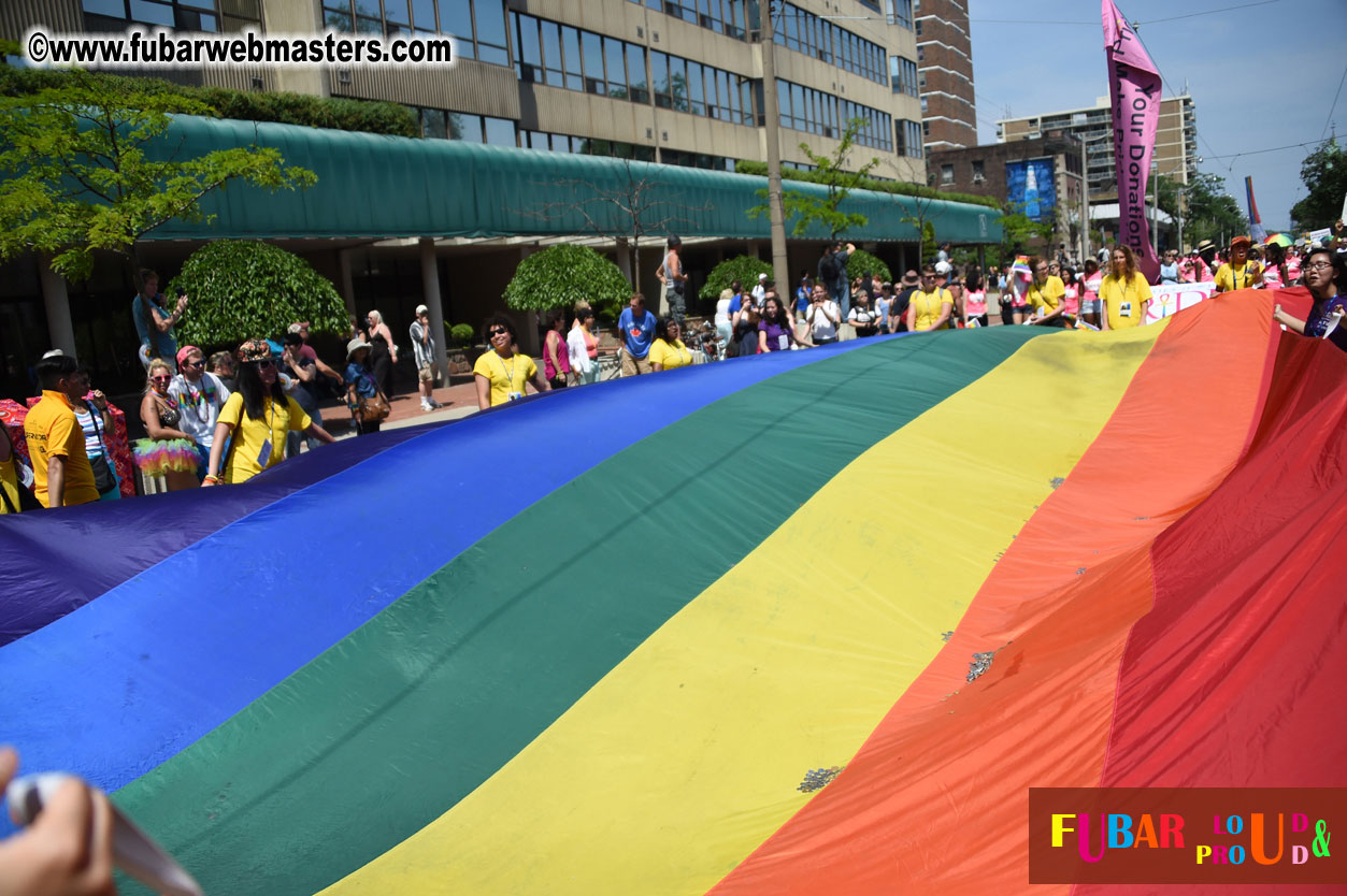 WorldPride 2014 Toronto Dyke March