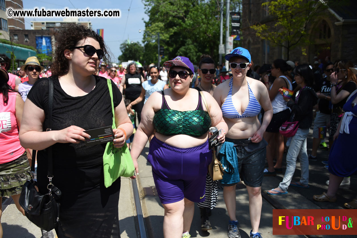 WorldPride 2014 Toronto Dyke March