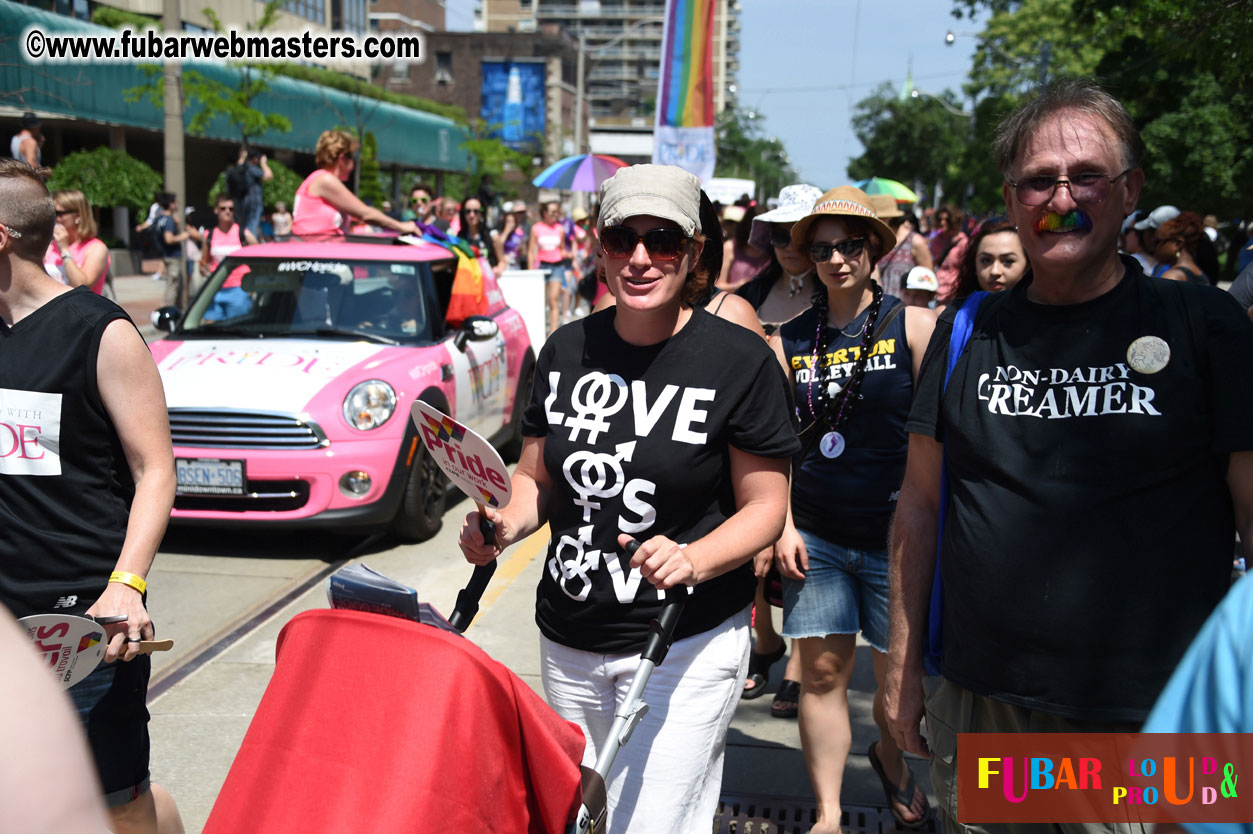 WorldPride 2014 Toronto Dyke March