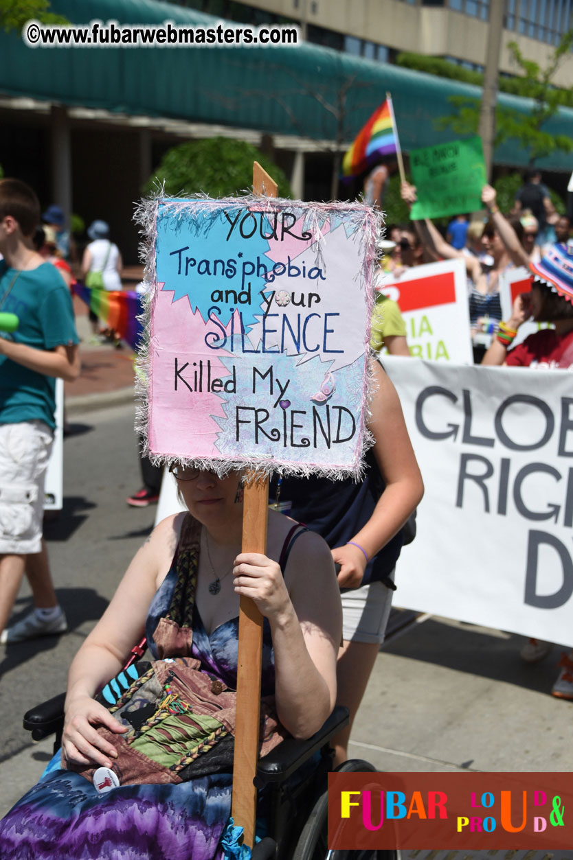 WorldPride 2014 Toronto Dyke March