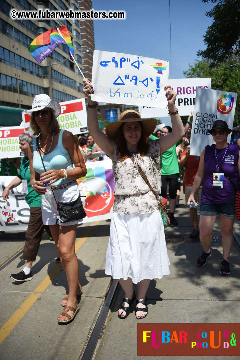 WorldPride 2014 Toronto Dyke March