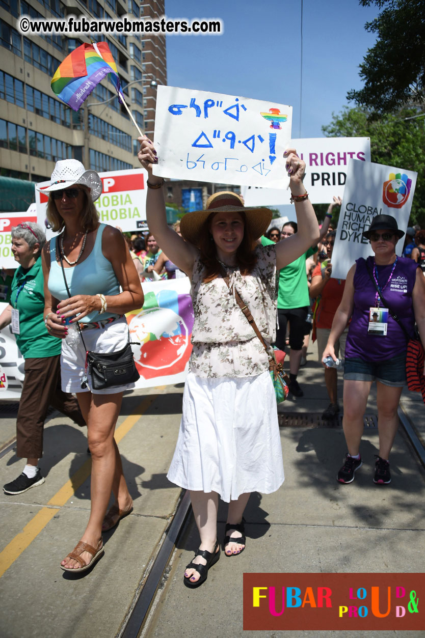 WorldPride 2014 Toronto Dyke March