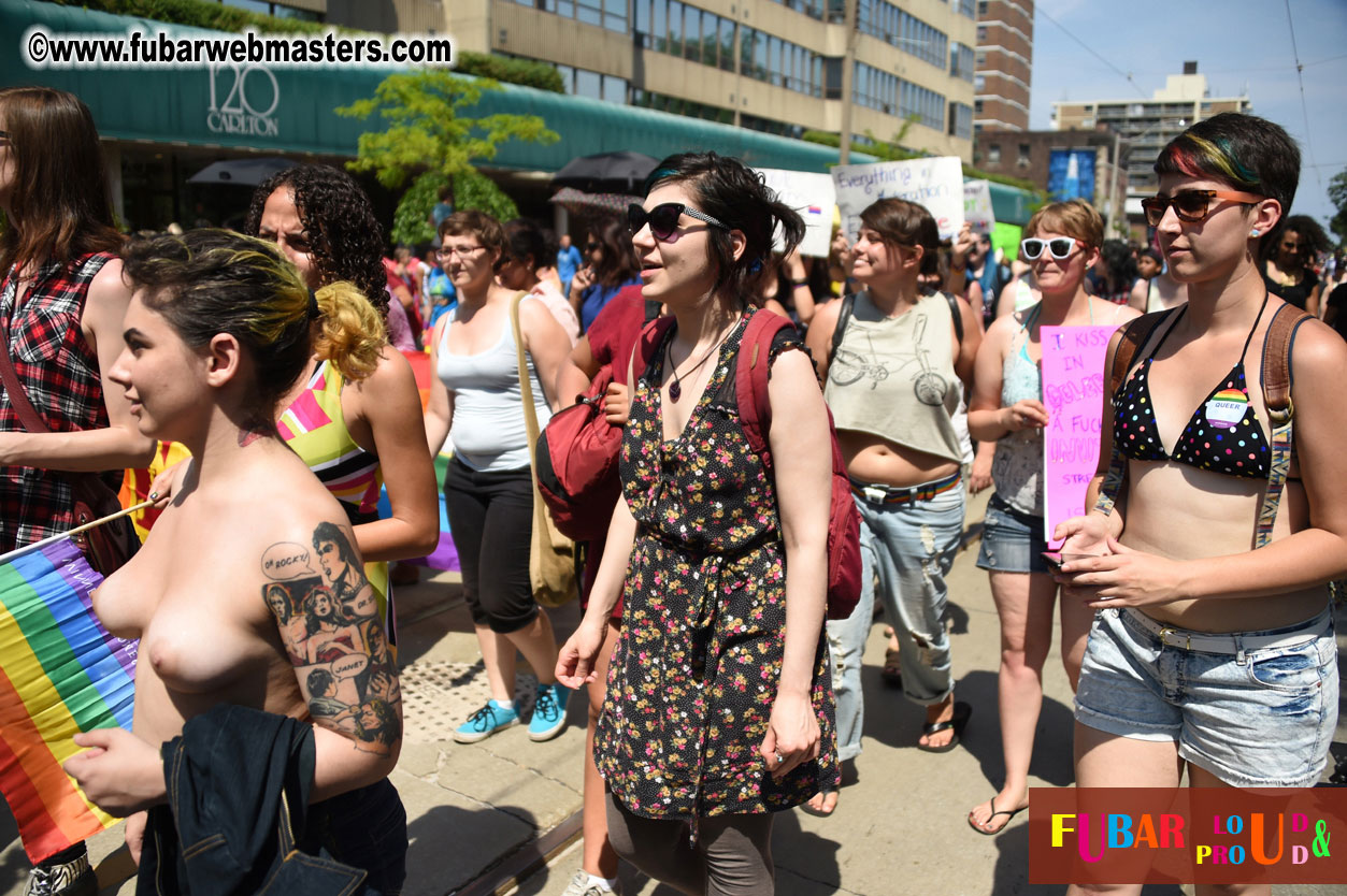 WorldPride 2014 Toronto Dyke March