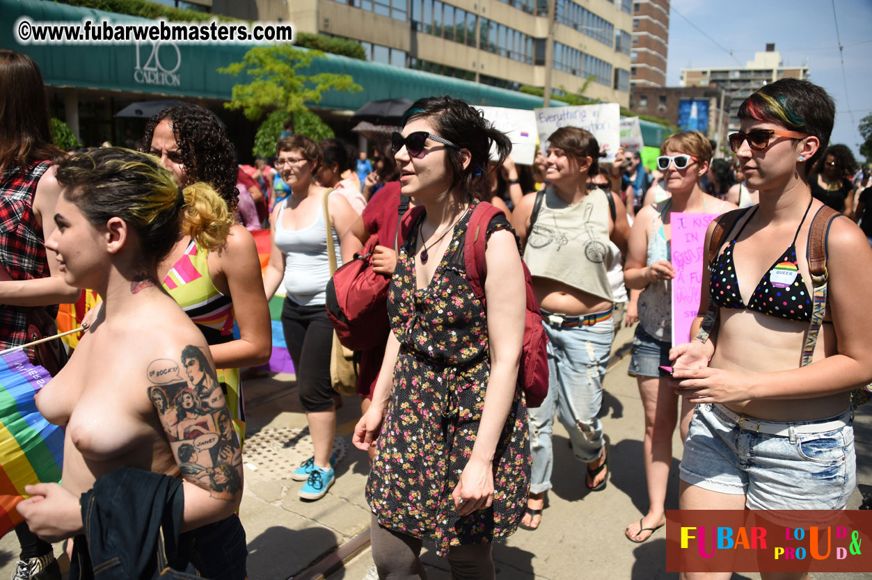 WorldPride 2014 Toronto Dyke March