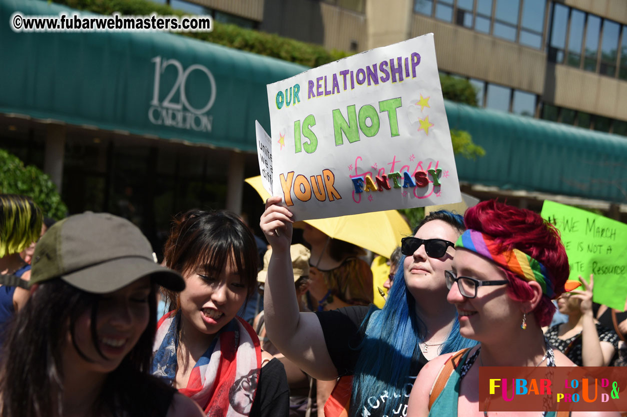 WorldPride 2014 Toronto Dyke March