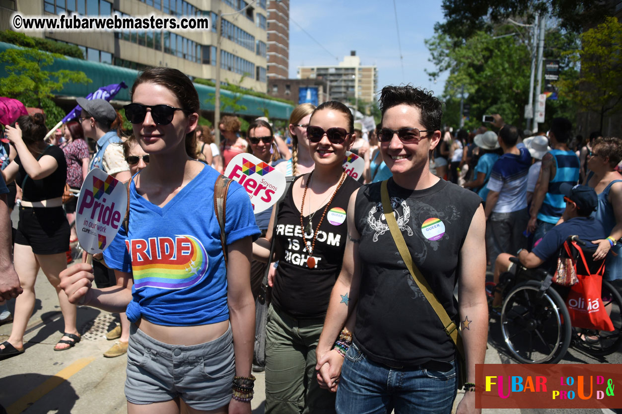 WorldPride 2014 Toronto Dyke March