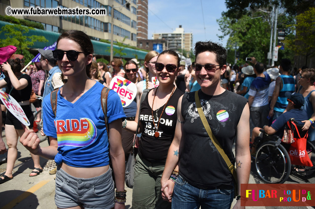 WorldPride 2014 Toronto Dyke March